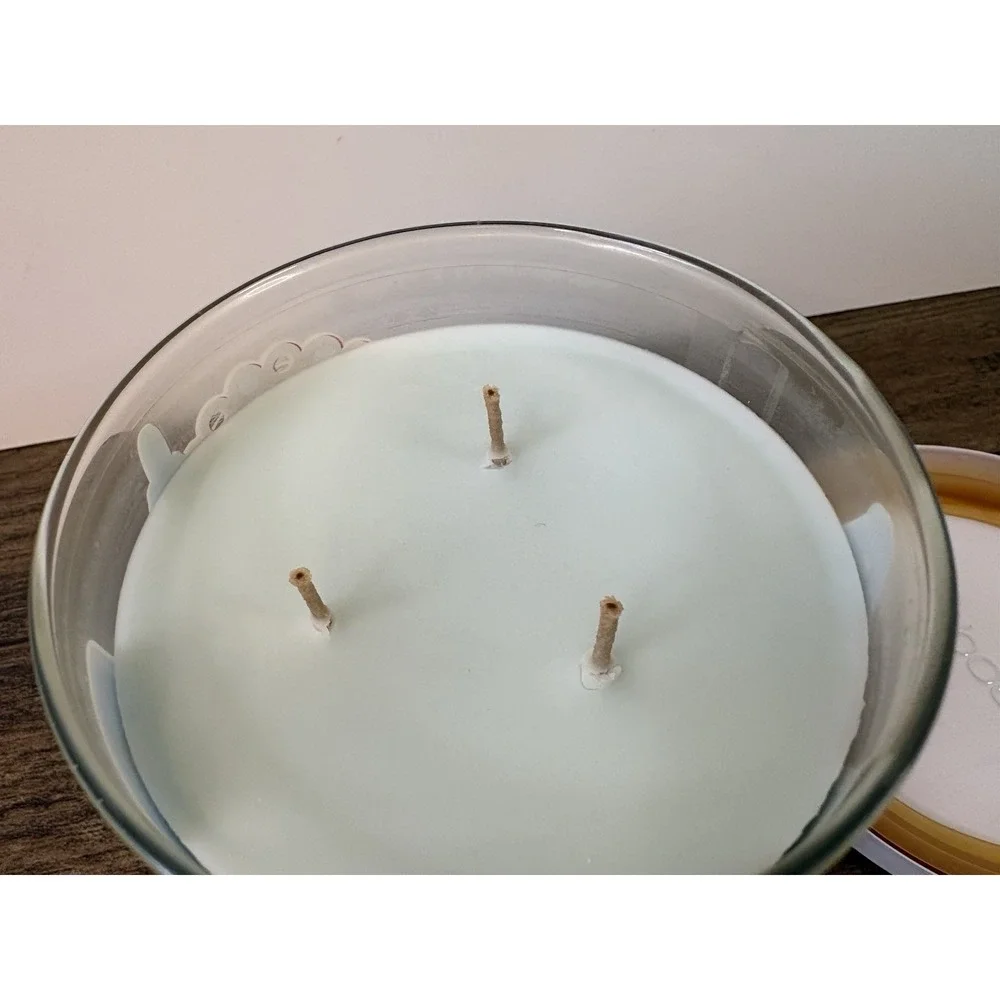 Bath & Body Works London Tea & Biscuits Scented 3-Wick Candle 14.5oz RARE New